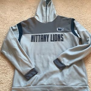 Men’s Penn State Nittany Lions gray hoodie no pockets